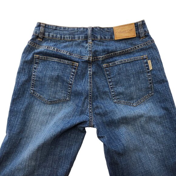 Coldwater Creek Natural Waist 5-Pocket Medium Wash  Straight Leg Jeans S… - Picture 5 of 10